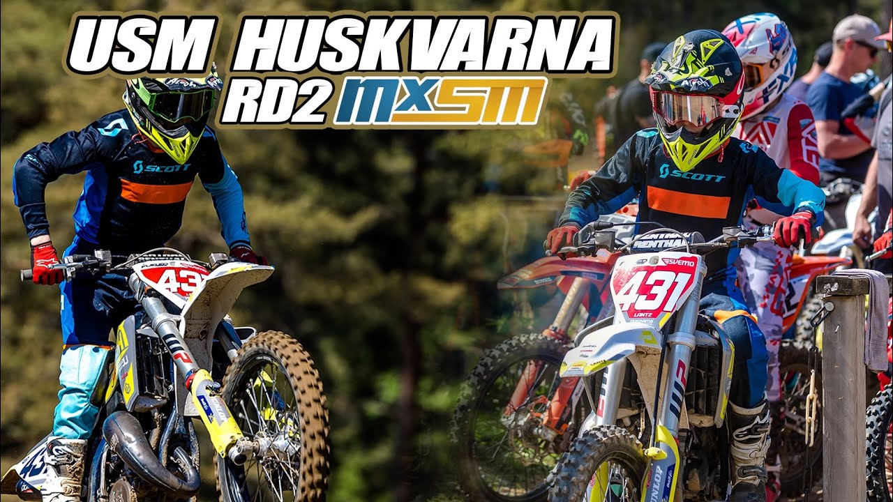 USM i Huskvarna rd 2 - svettigt och roligt race! #motocross #85cc