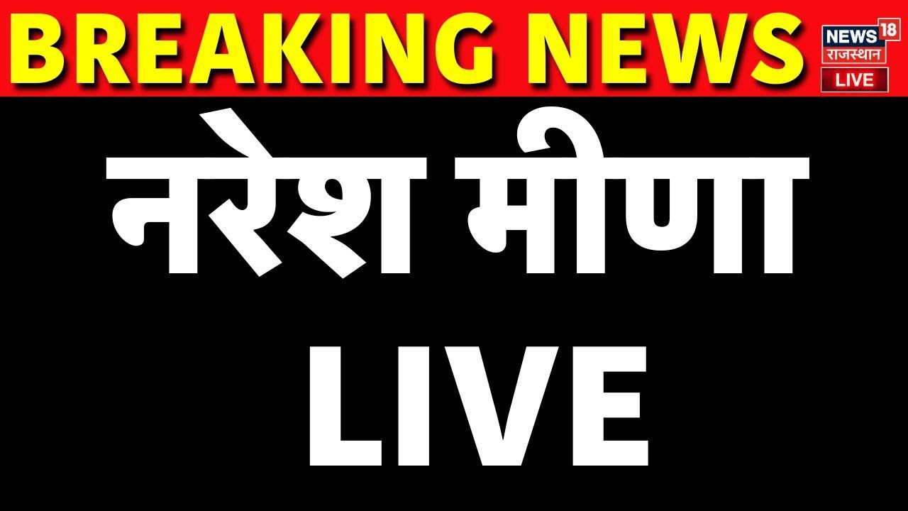 Naresh Meena Live : नरेश मीणा की हुंकार LIVE | Rajasthan Politics | BJP | Congress | RLP | BAP | Top