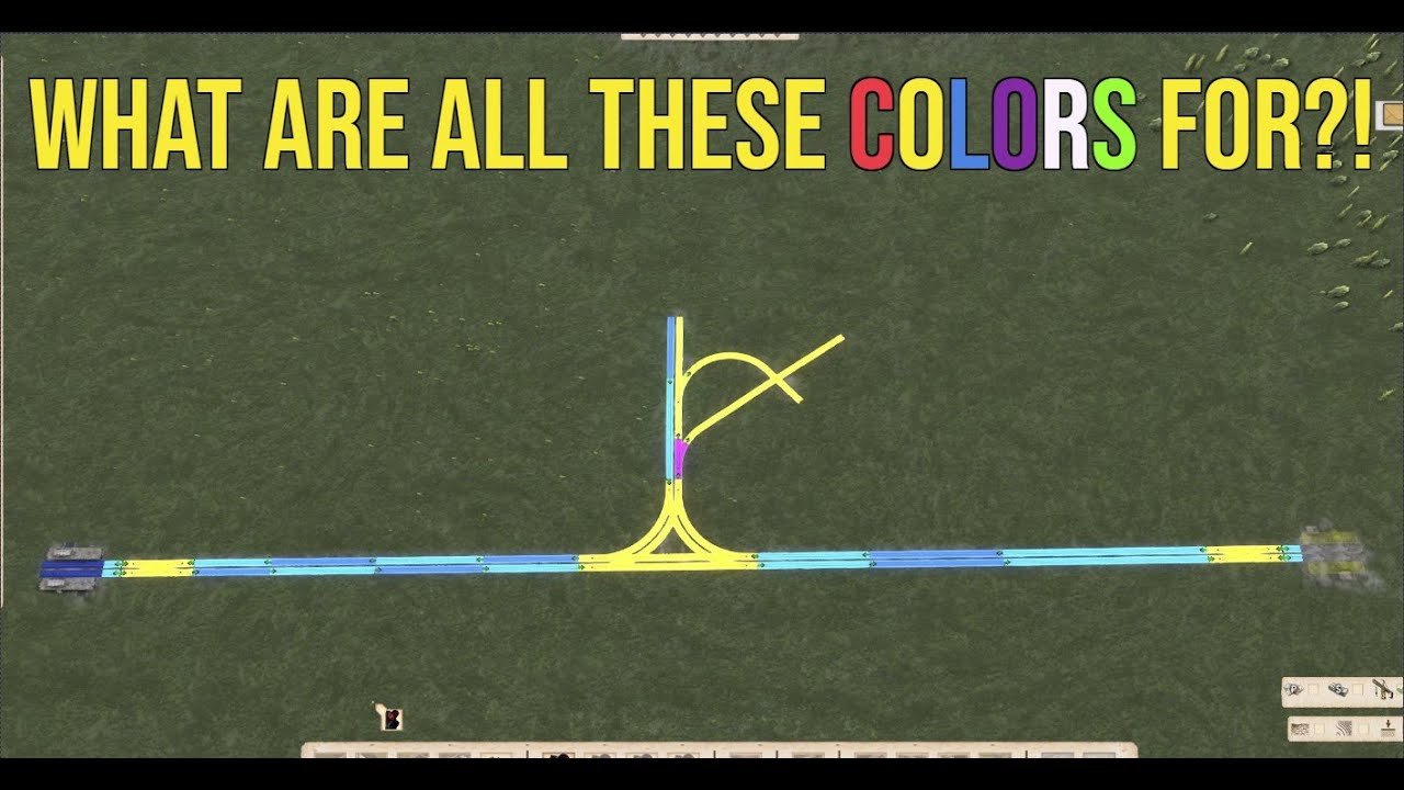 Railway Colors Explained | QuickTips | Workers & Resources: Soviet Republic