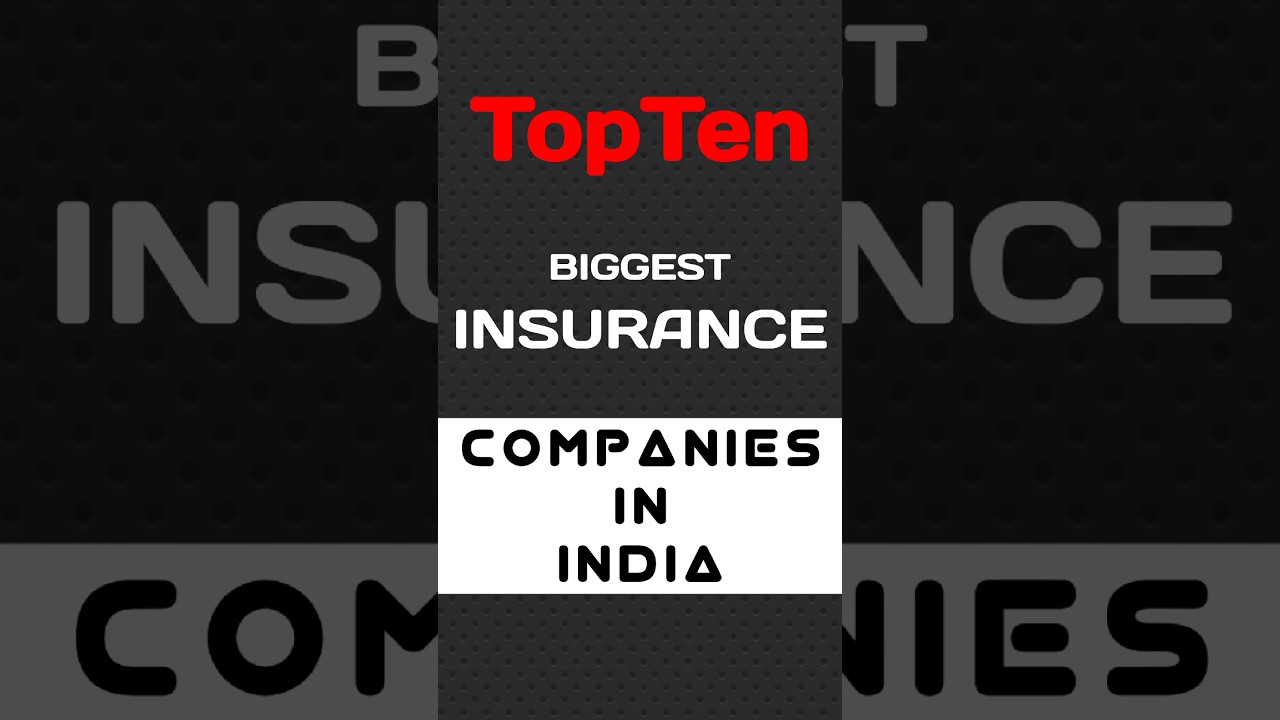 Top 10 Largest Insurance Companies in India by Market Cap 2024 | #NKProTopTen #shorts #ytshorts