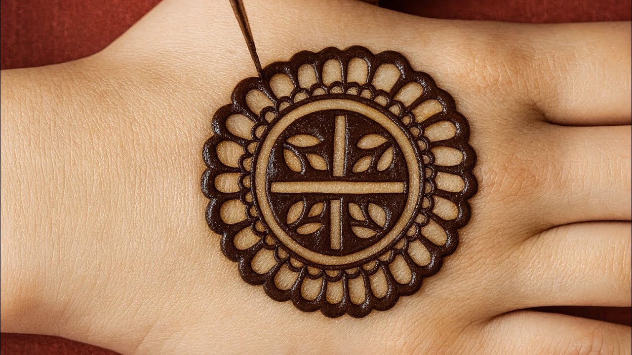 Beautiful And Lastest Asthetic Tikki Mehndi Design|| Simple Mehndi Design|| Mehndi Design 