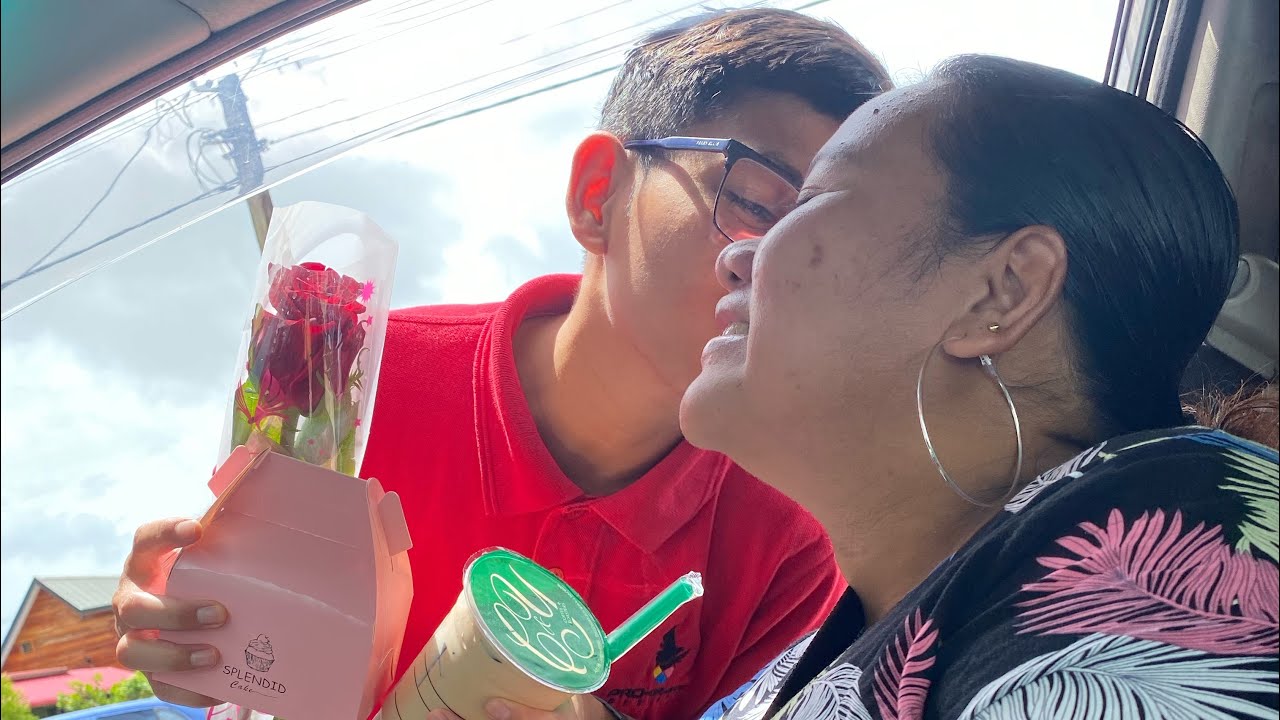 Surprising Nesto at Work 🌹🍰🧋🥰 // What I ate 🥩🥬🍚🤤 // Sad Motivation ❤️🕊