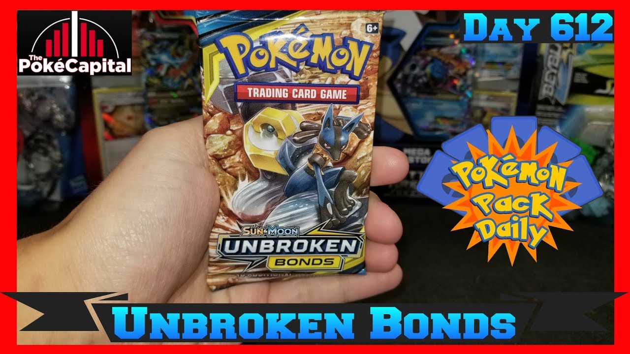 Pokemon Pack Daily UNBROKEN BONDS Booster Opening Day 612 - Featuring ThePokeCapital