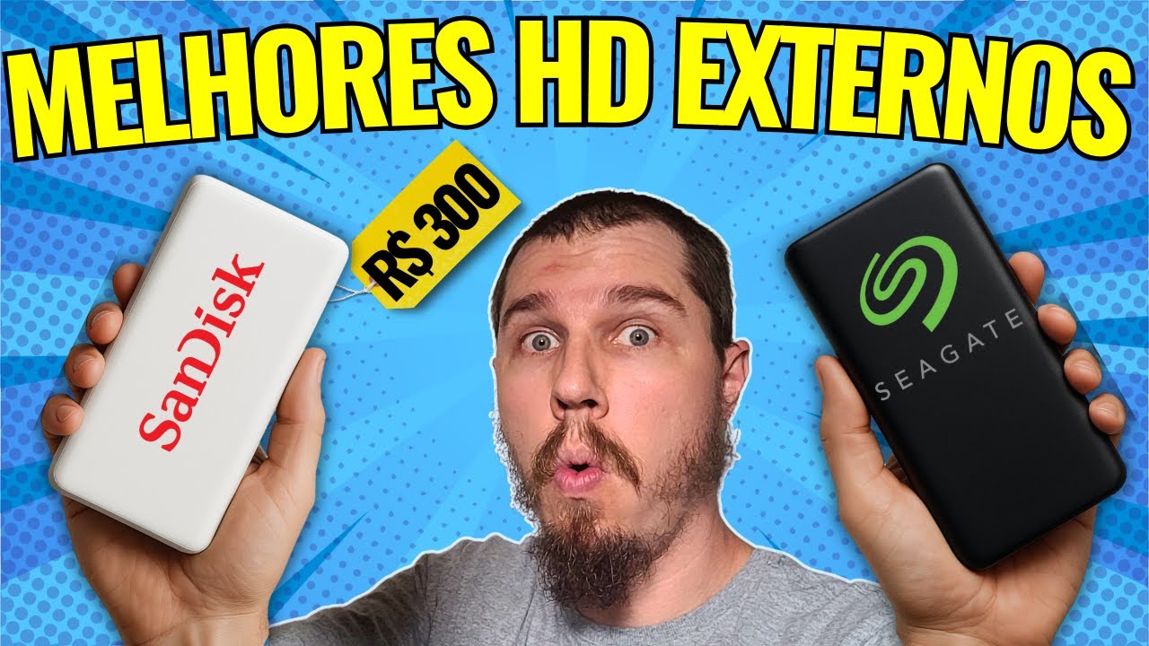 Qual MELHOR SSD e HD EXTERNO de 2025? ✅ TOP 5 Custo Benefício (Para Notebook, Jogos, Macbook)