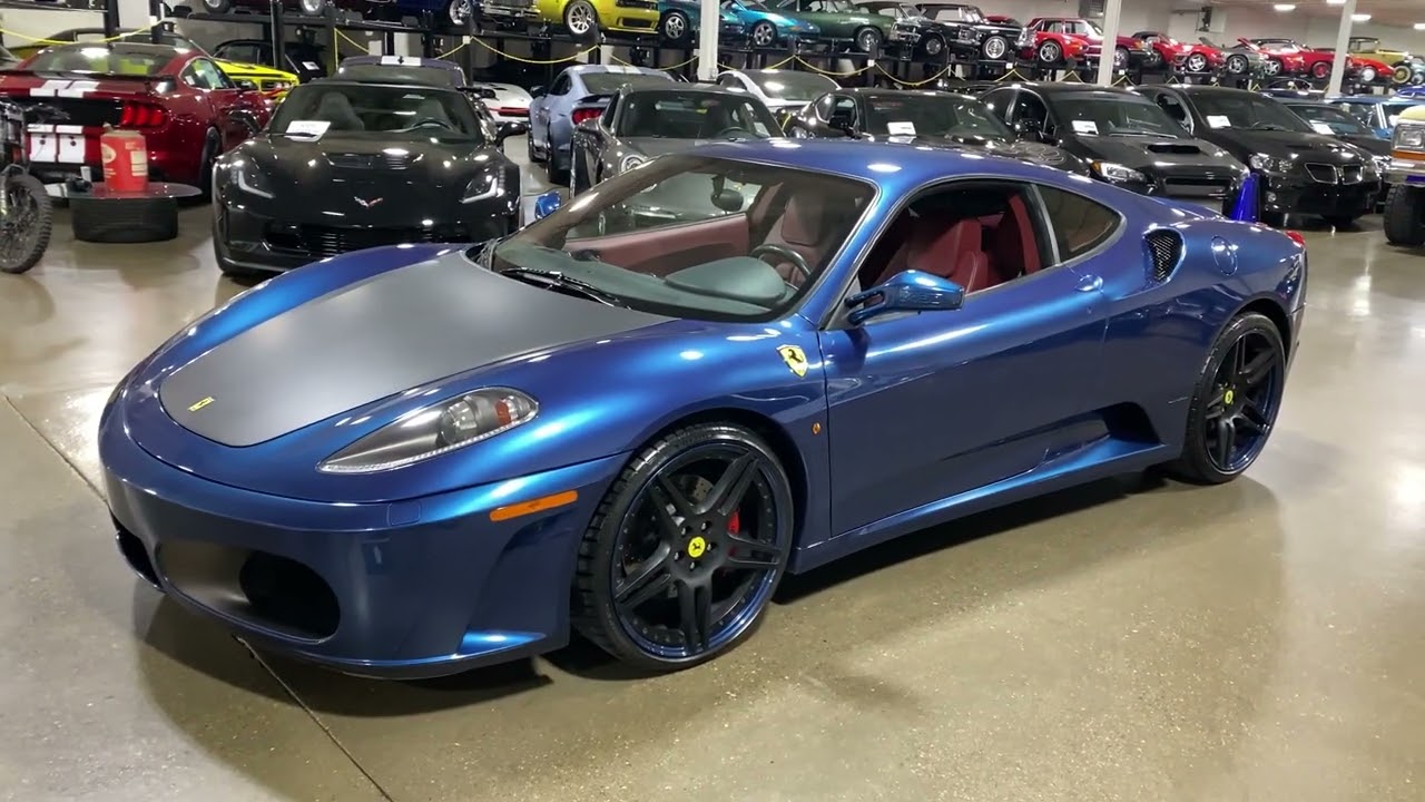 2005 Ferrari F430 in Blu Nart