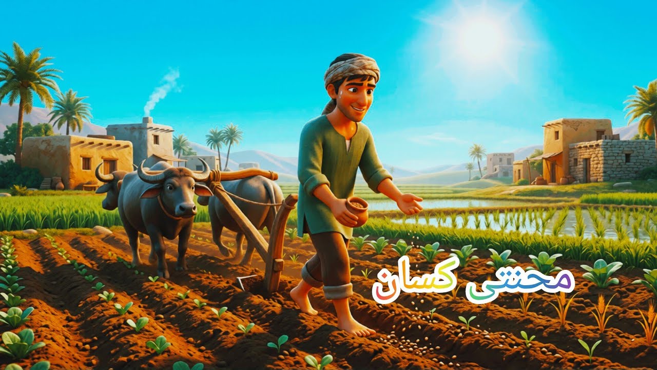 ایک کسان کی محنت | دل کو چھو لینے والی سبق آموز کہانی🪵noniya urdu stories##MehnatiKisan#