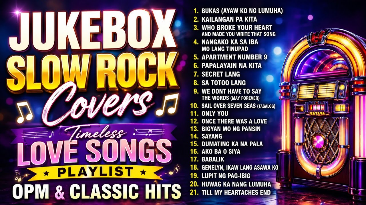 The Best Of OPM Slow Rock Covers | Pang-Videoke Hugot Songs and Jukebox Compilation | Awitify Music