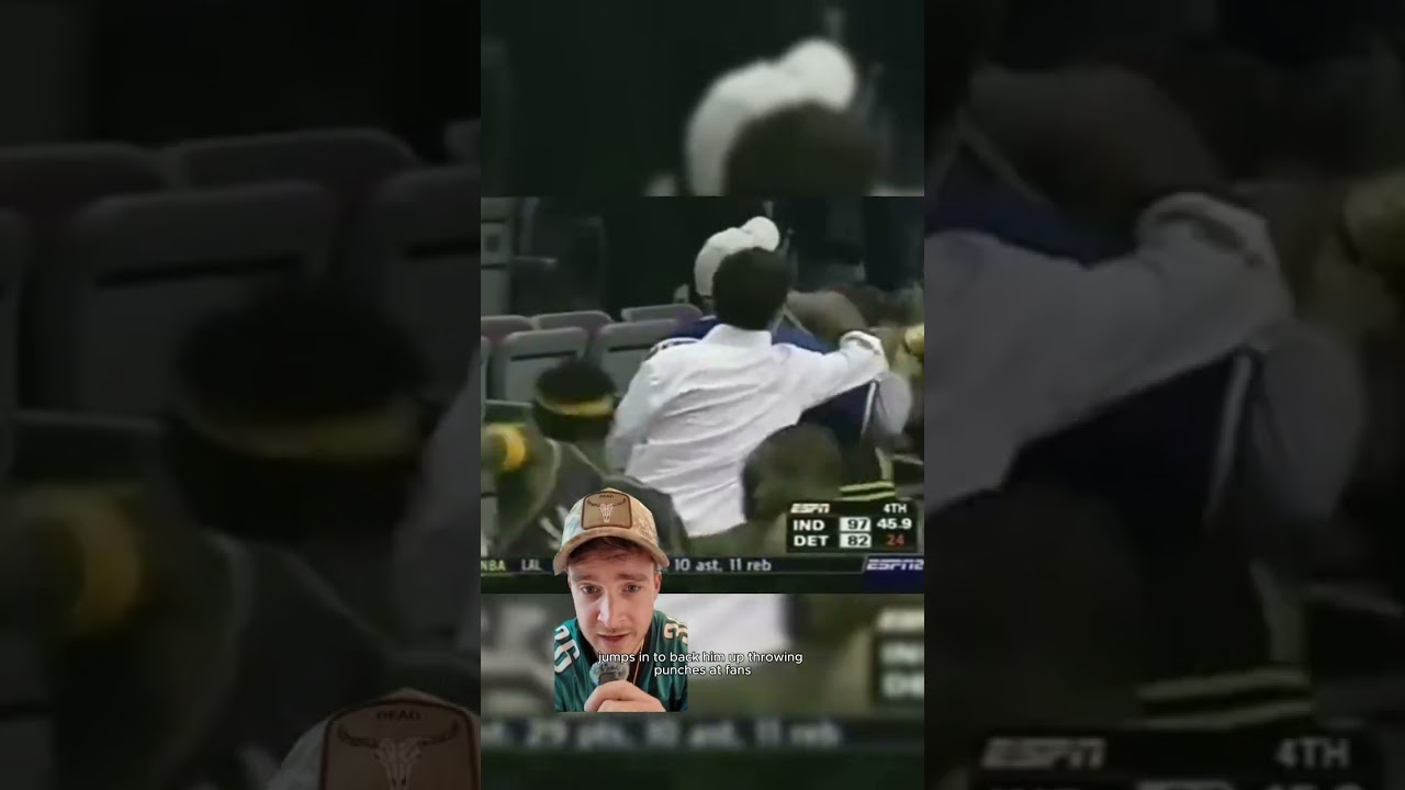 Wildest Crashouts In Sports History Episode 1: Malice at the Palace