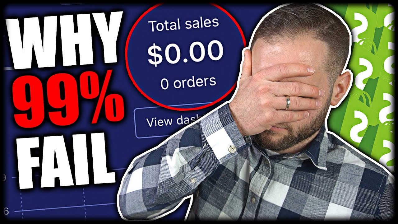 Why 99% Of Shopify Print On Demand Stores FAIL (Harsh Truth)