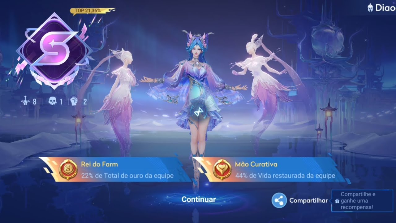 Partidas de Diaochan (Top) | HONOR OF KINGS 