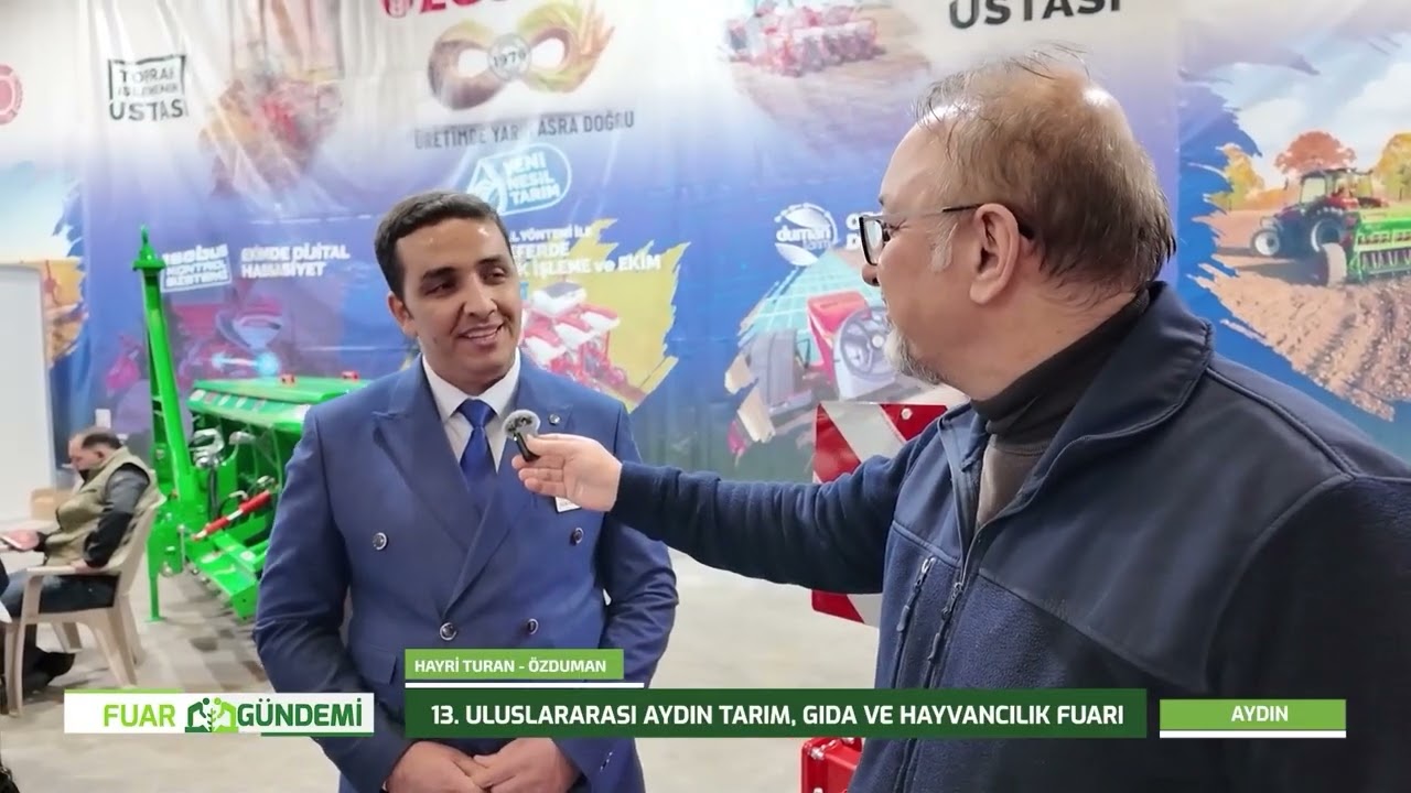 TARIM  GIDA VE HAYVANCILIK FUARI   ÖZDUMAN TAR