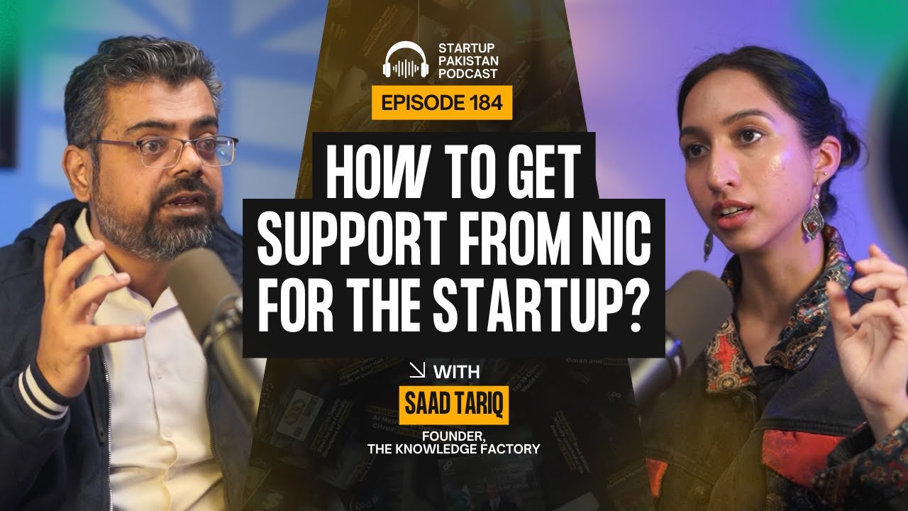How to Get Support from NIC For the Startup? | Saad Tariq, Founder | The Knowledge Factory! | #184