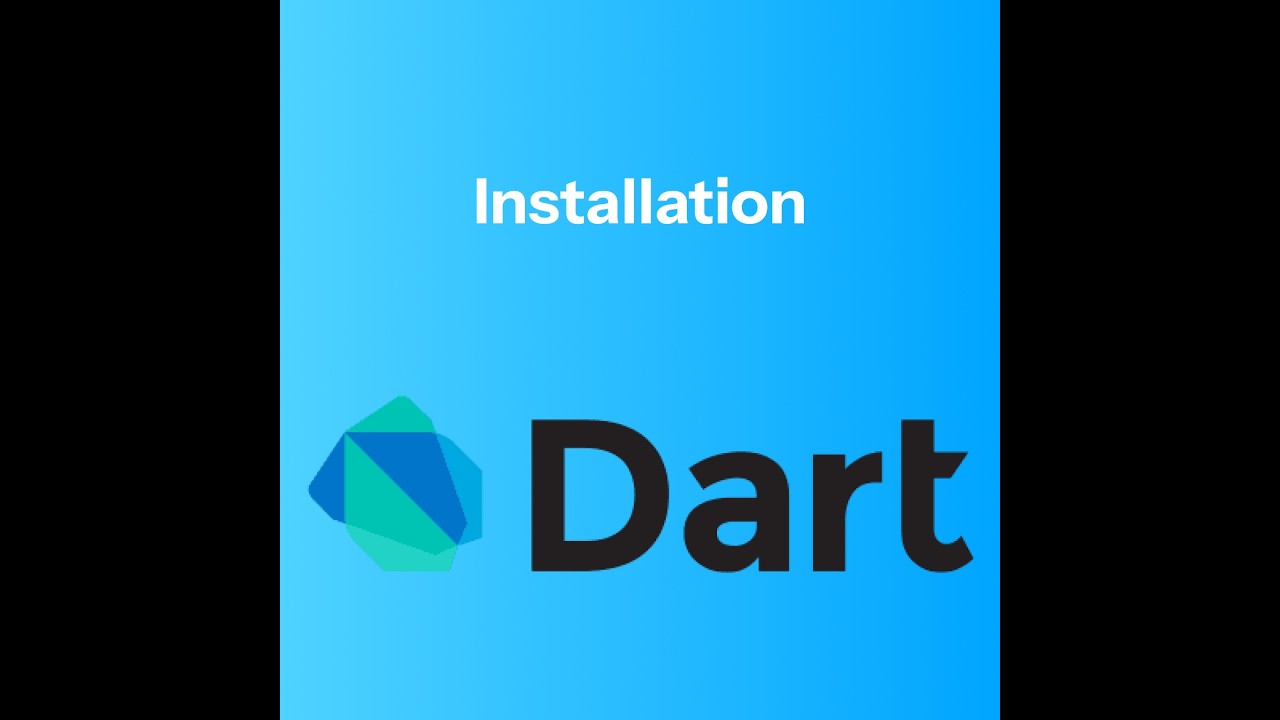 Formation en dev dart - Installation
