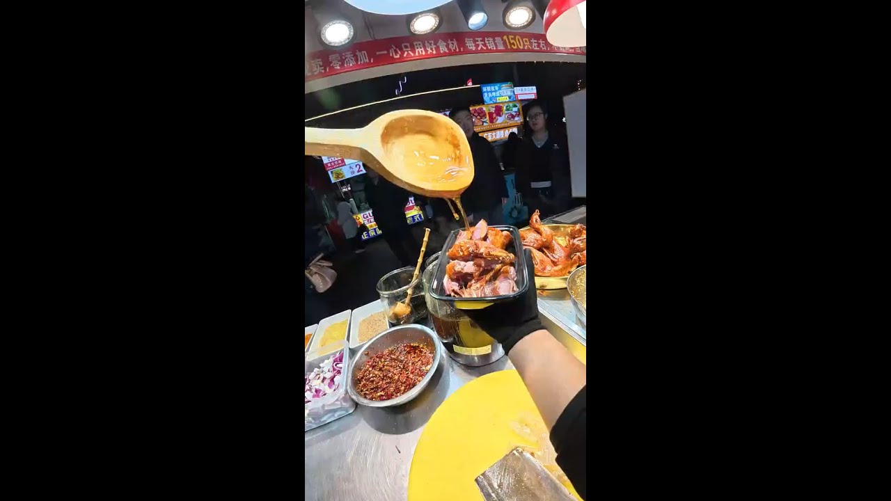 🔴 LIVE: Crispy Roast Duck Sizzle & Street-side Cooking | Authentic China Food POV in Action