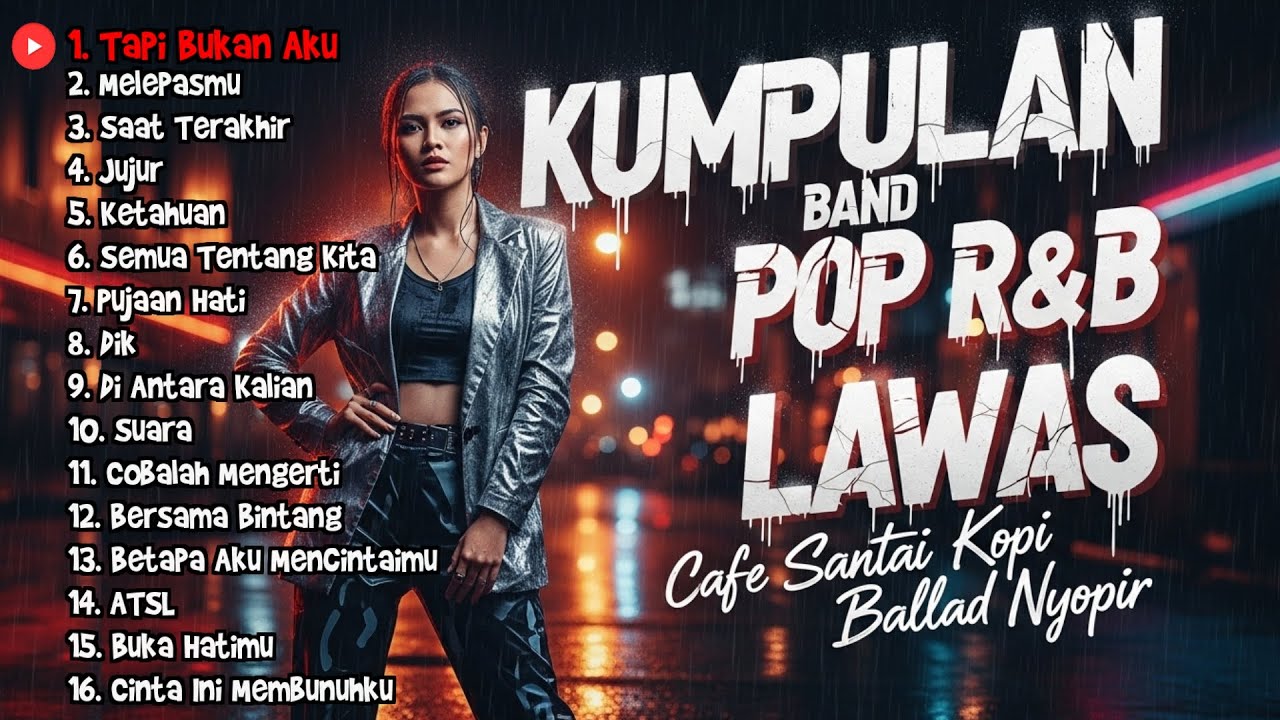 KUMPULAN BAND POP R&B LAWAS - Cafe Santai Kopi Ballad Nyopir (Tapi Bukan Aku)