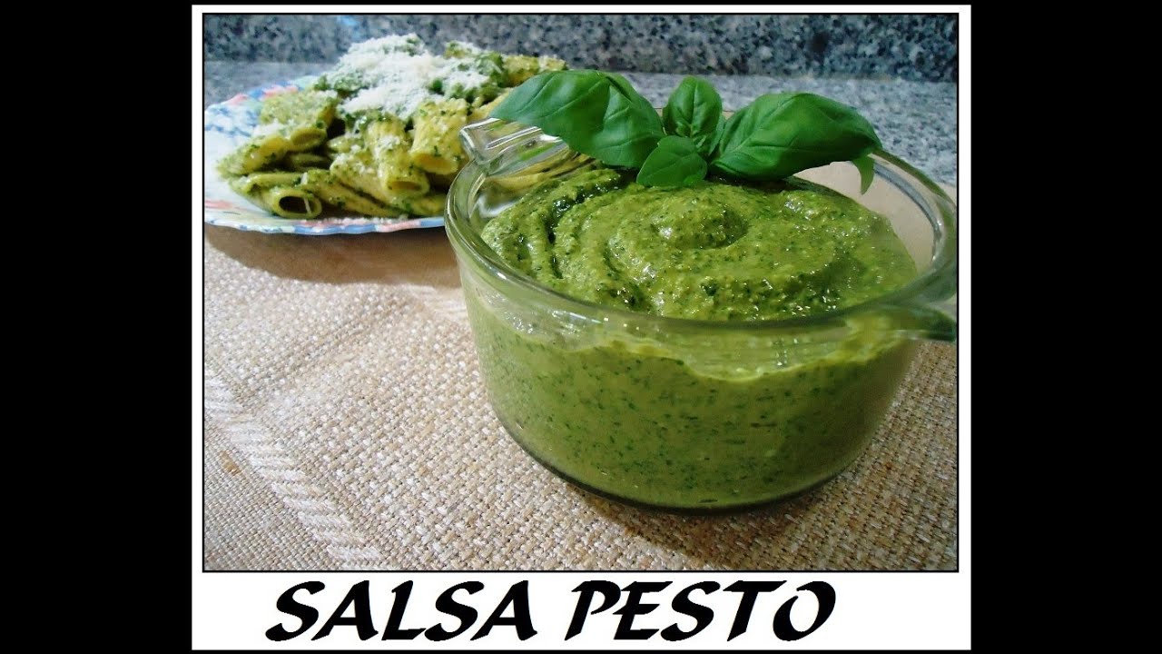 Salsa Pesto receta original