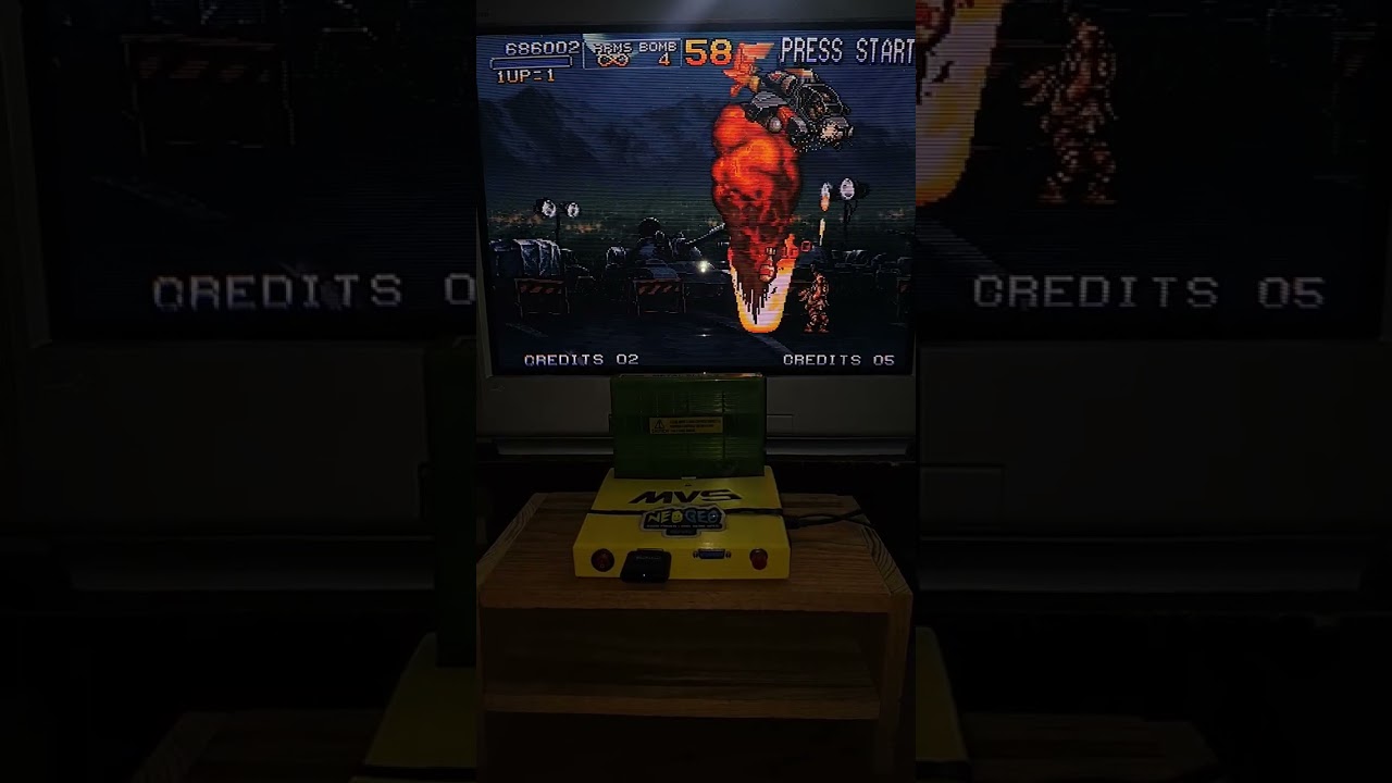 Metal Slug 3 Neo Geo Mvs on Sony Trinitron Crt