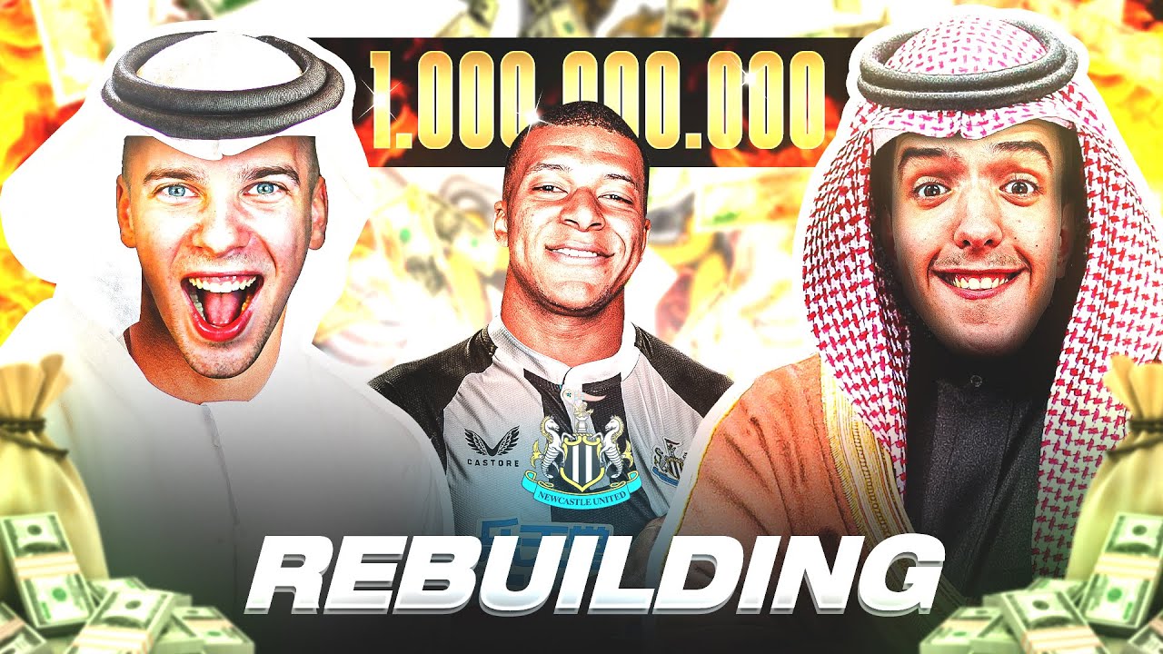 VELIKI 1.000.000.000$ NEWCASTLE REBUILDING CHALLENGE w/VEKI