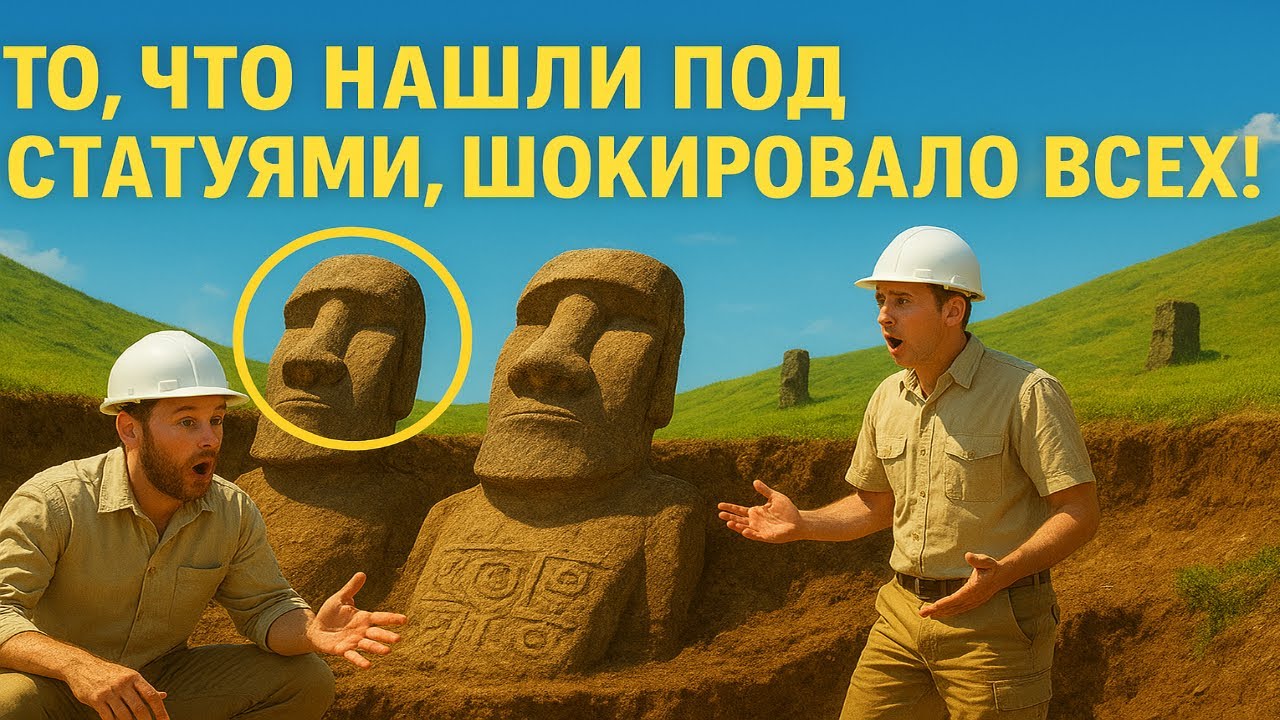 Секрет статуй Моаи раскрыт! Учёные в шоке от находки