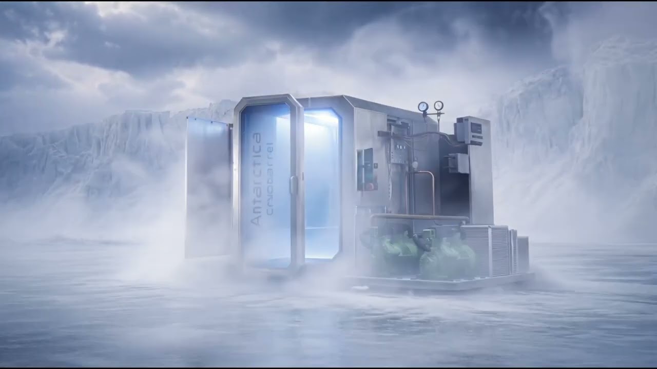 Antarctica Barrel: будущее электрических криотерапевтических камер ❄️ | Cryonick Wellness