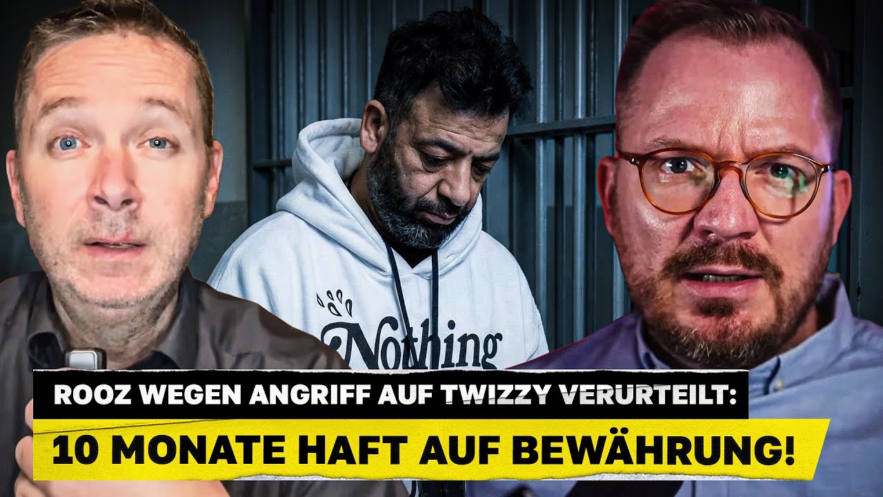 Rooz wegen Angriff auf Twizzy verurteilt: 10 Monate Haft auf Bewährung!
