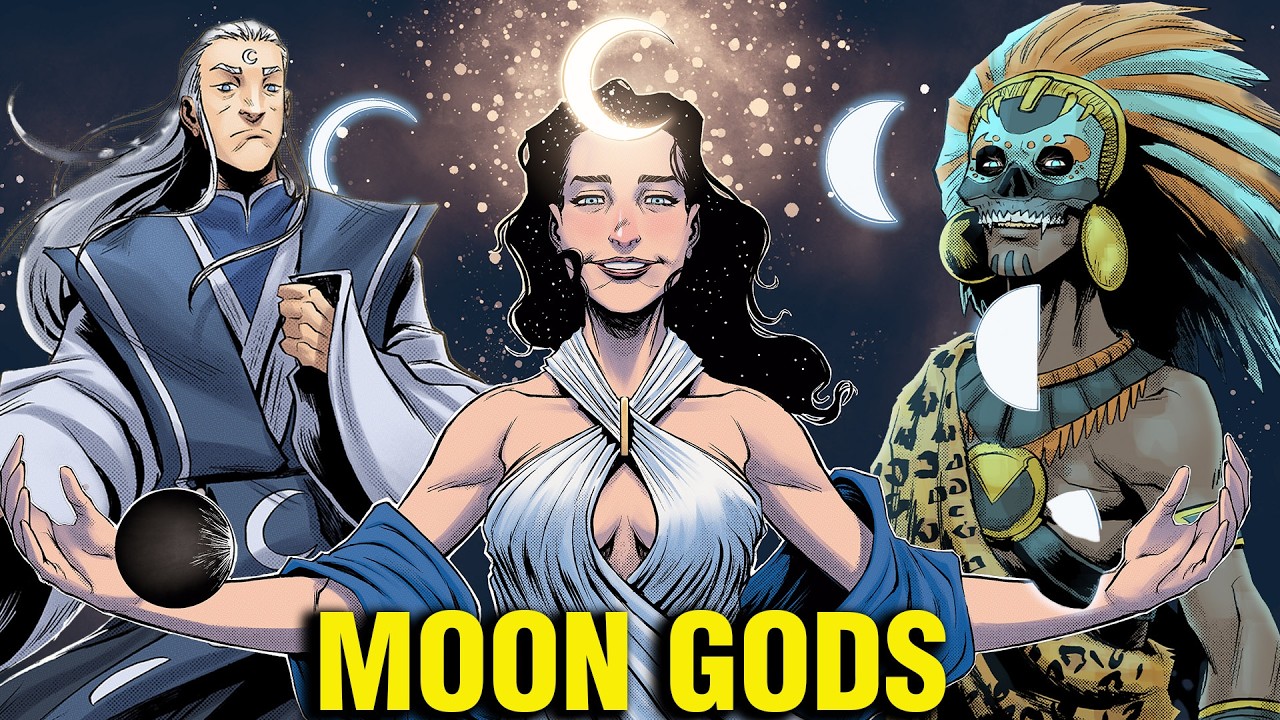 The 7 Incredible Moon Gods from Different Corners of the World