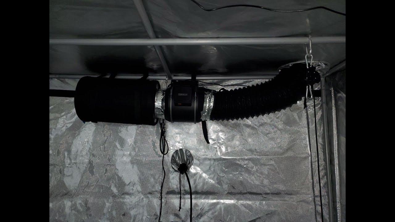 Installing an AC Infinity Vent Fan and Carbon Filter Quick and Easy