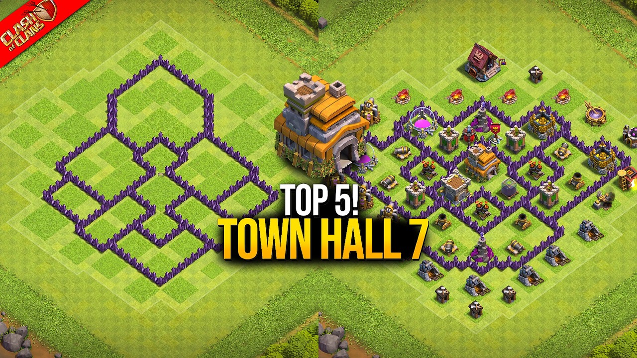 Town Hall 7 (TH7) Base Layout + Copy Link 2026 | Clash of Clans