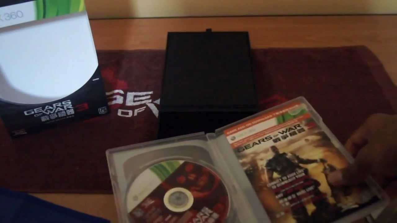 Gears Of War 3 Limited Edition Unboxing!