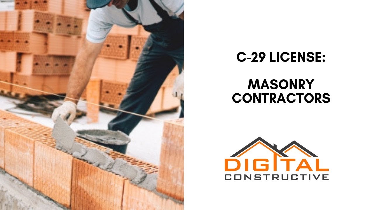 How To Get Your C-29 Mason License In California! - The Essential Step By Step Guide to The CSLB!