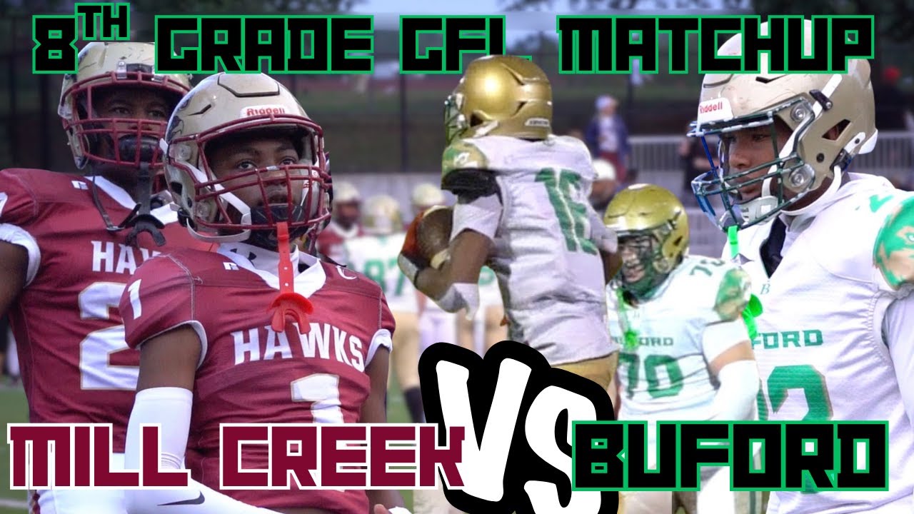 GFL 8th Grade Buford vs Mill Creek