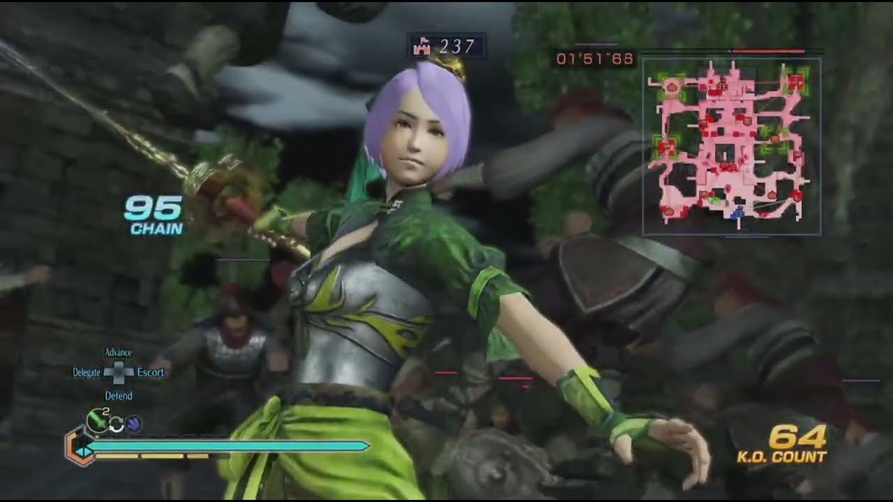 Dynasty Warriors 8 Empires - Officer Showcase Wang Zan