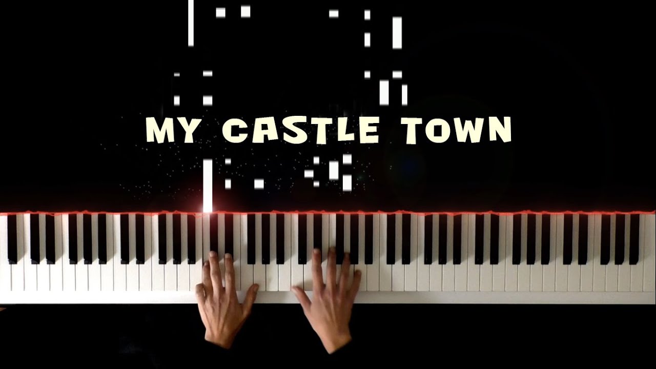 My Castle Town Toby Fox Deltarune Chapter 2 Piano Cover Piano Tutorial