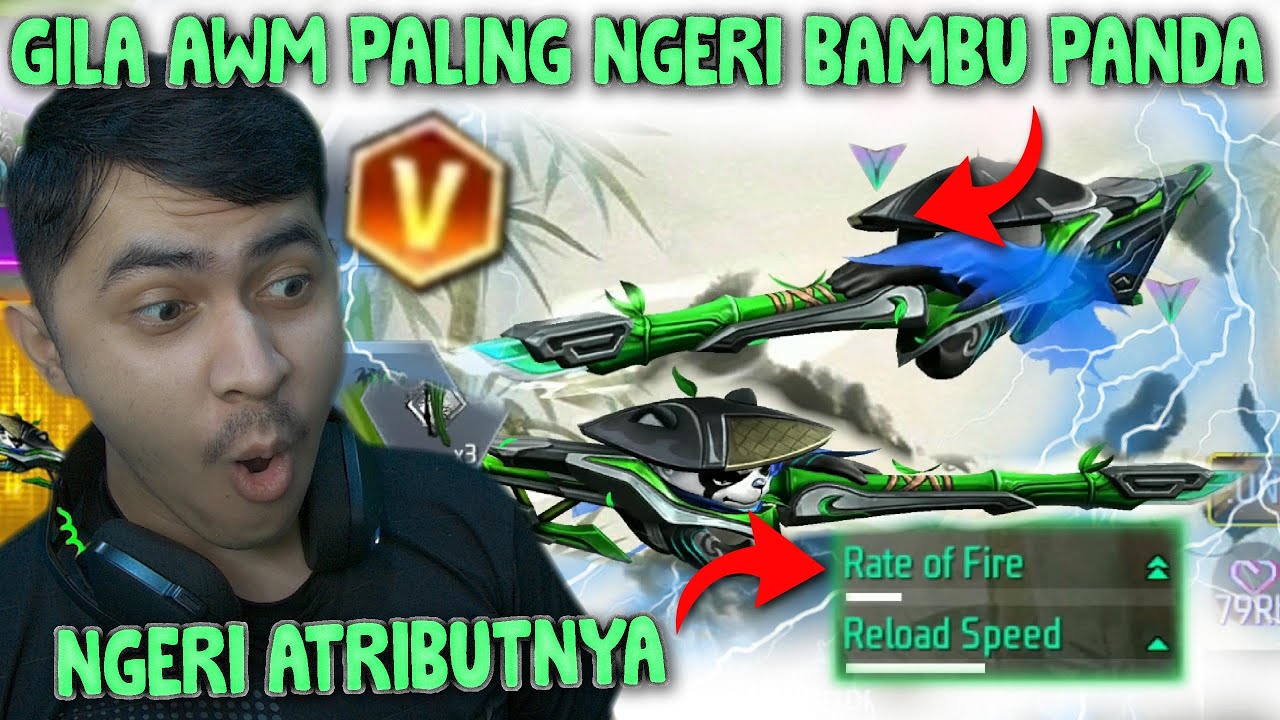 REVIEW AWM BAMBU PANDA !! GILA AWM PALING NGERI RATE OF FIRE 2 DAN RELOD SPEED