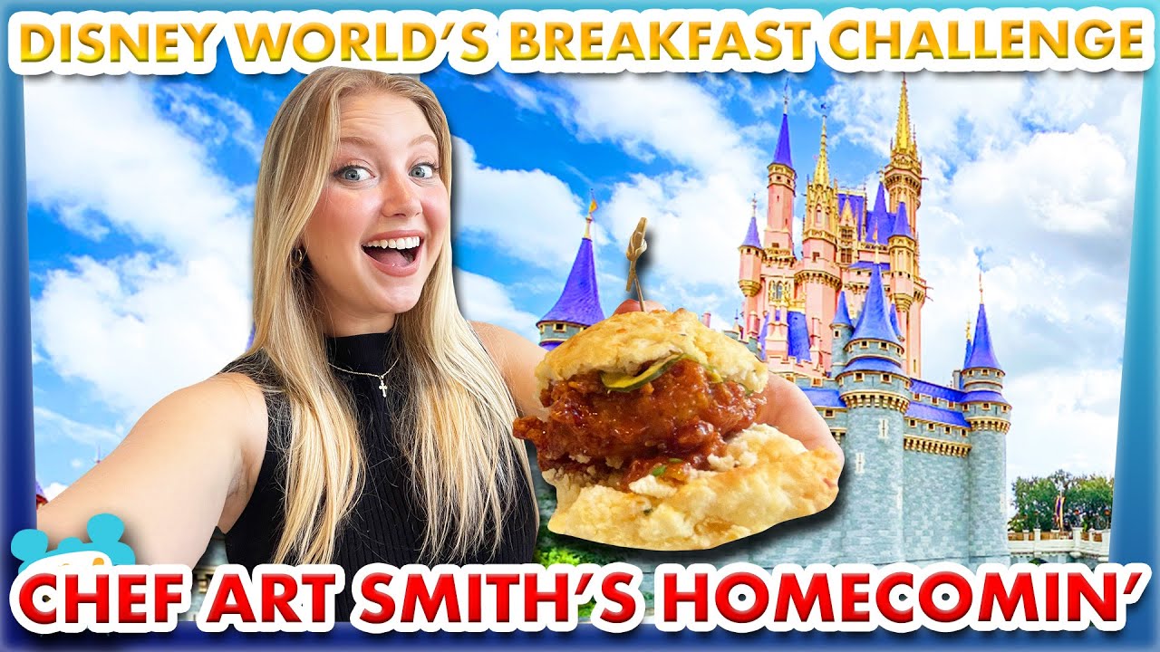 Disney World BREAKFAST Challenge -- Chef Art Smith's Homecomin' Review
