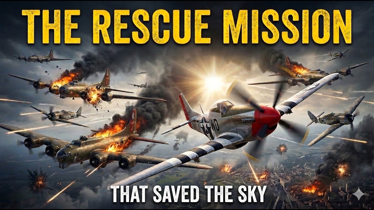 WW2: How the P-51 Saved the Allied Bombers in Europe