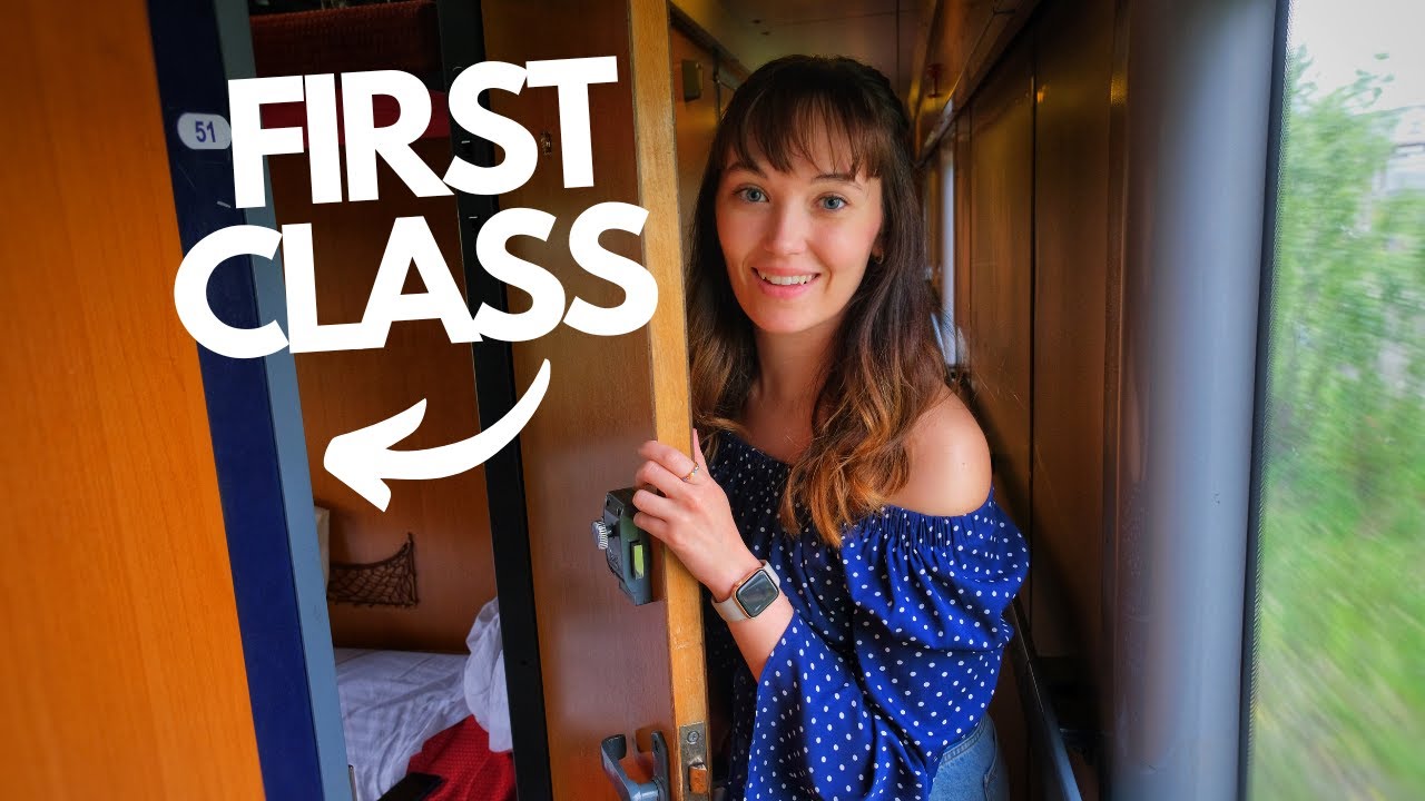 First class OVERNIGHT Train Hungary to Romania 🇷🇴 (border crossing)