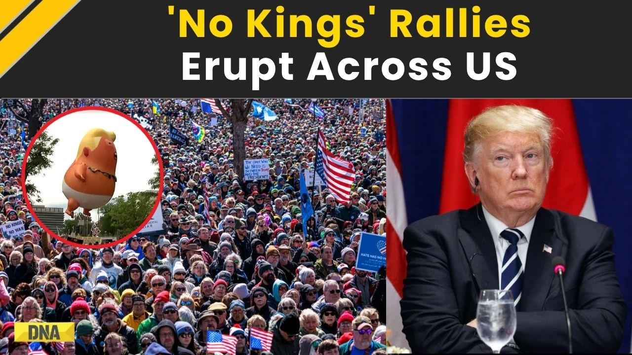 Iran Israel War: 'No Kings' Protests See Thousands Rally Against Trump Across US | Trump News