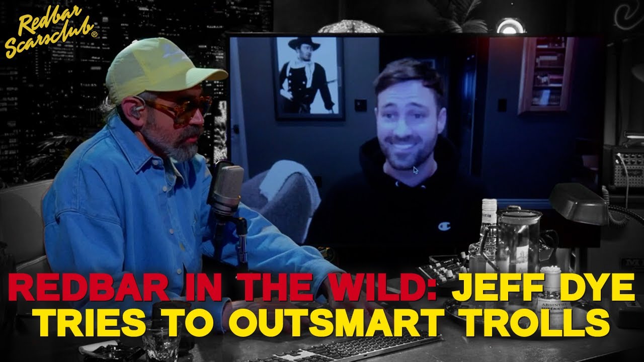 Redbar In The Wild: Jeff Dye Tries to Outsmart Trolls
