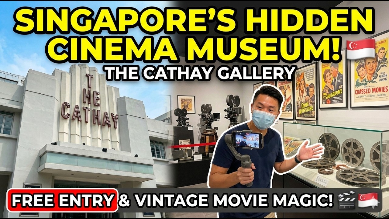 Don't Miss THIS Free Museum in Singapore (The Cathay Gallery)