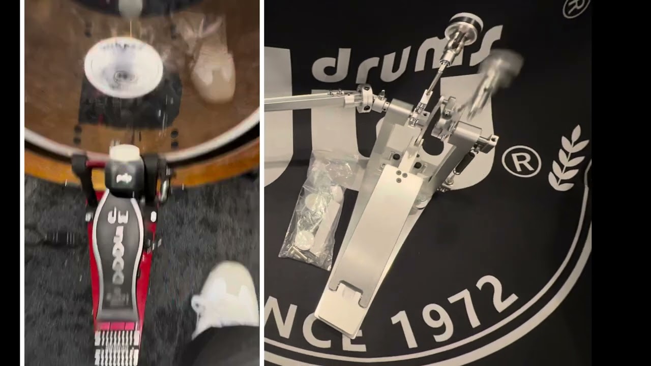 Drummmerbez Tachyon Direct Drive Double Pedal vs DW 5000