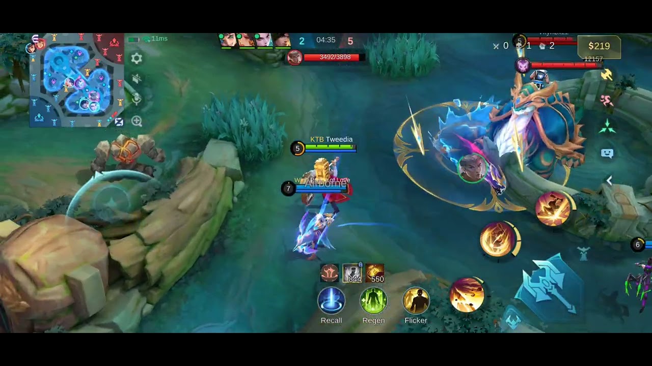 Kalah di early? Kunci nya sabar dan jangan blunder saat late game #mobilelegends #gameplaytank #fyp