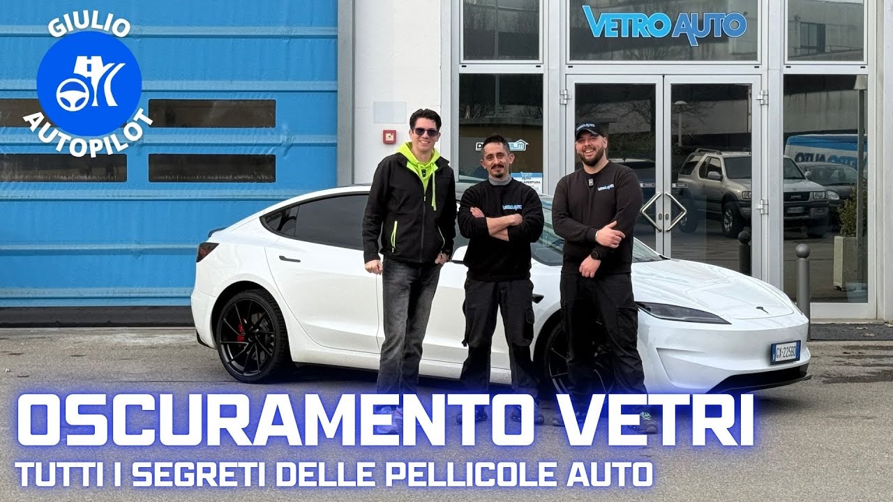 VETRO AUTO  - Oscuramento VETRI su Tesla Model 3 Performance