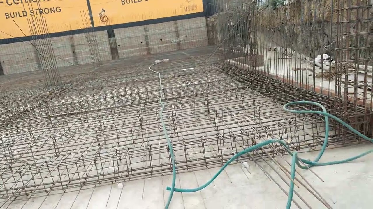✅ Multistory building Structure details live on site। Raft foundation। Big columns। Heavy building