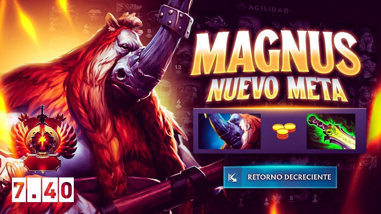 MAGNUS ESTÁ ROTO | 6 ÍTEMS AL MINUTO 33 | TE ENSEÑO CÓMO LO ARMA TOPSON 🔥#dota2