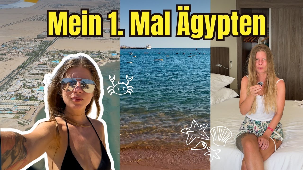 Mein erstes Mal in Ägypten 🇪🇬 | Urlaub, Abenteuer & Hotel Roomtour