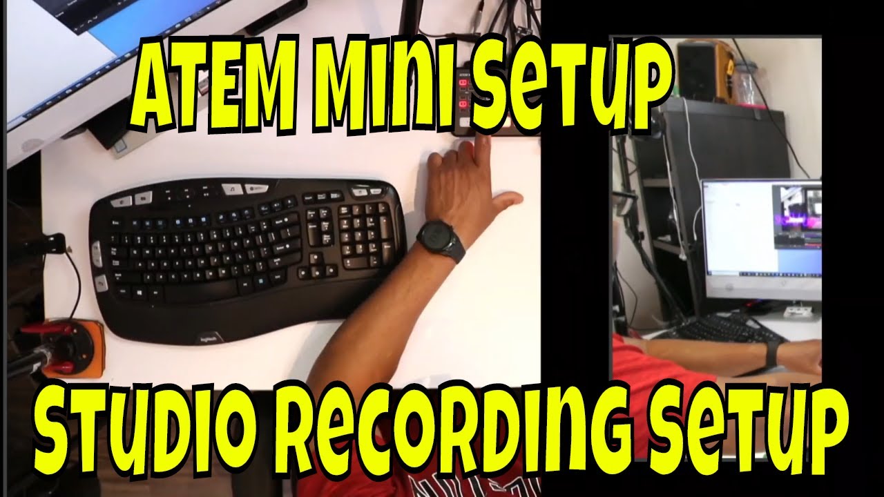 Blackmagic ATEM Mini Switcher Setup For Video Recording
