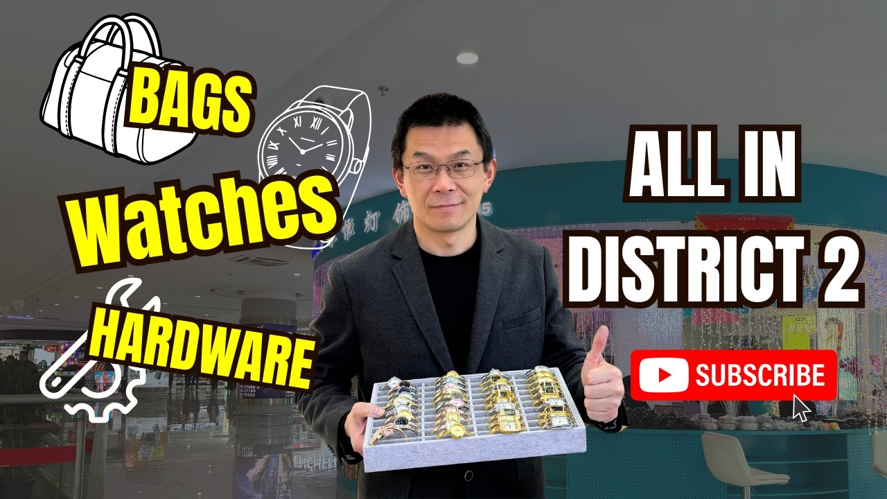 Yiwu Market Guide 2026 | District 2 Full Walkthrough (Hardware, Bags, Watches) #wholesalemarket
