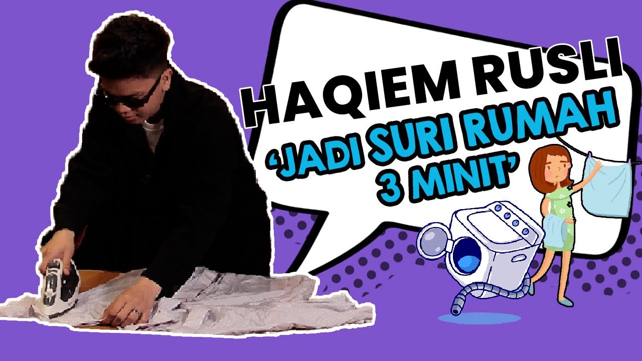 Haqiem Rusli jadi Suri Rumah 3 Minit | HotFM Special
