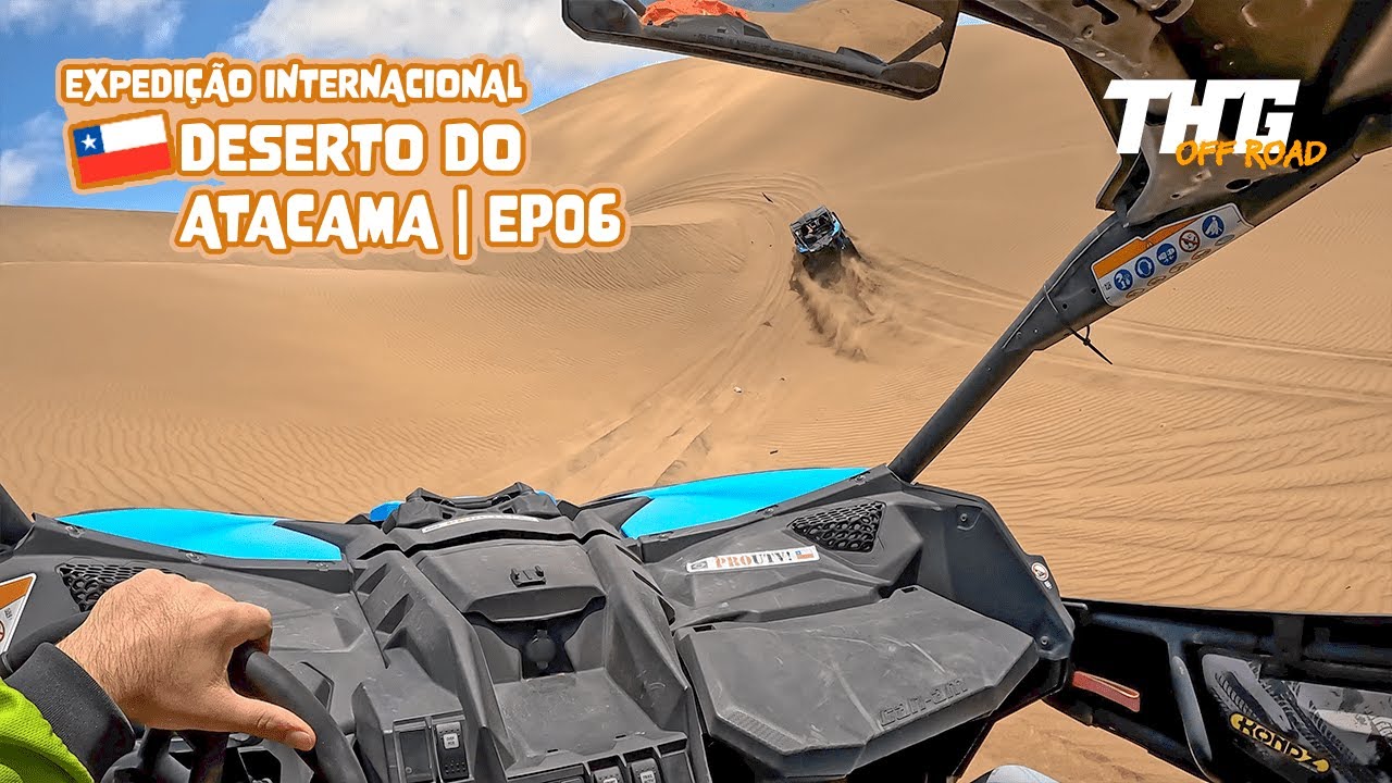 TRECHO COM DUNAS GIGANTES E EU ATOLEI, EXPEDI&Ccedil;&Atilde;O DESERTO DO ATACAMA DE UTV EPIS&Oacute;DIO 06.